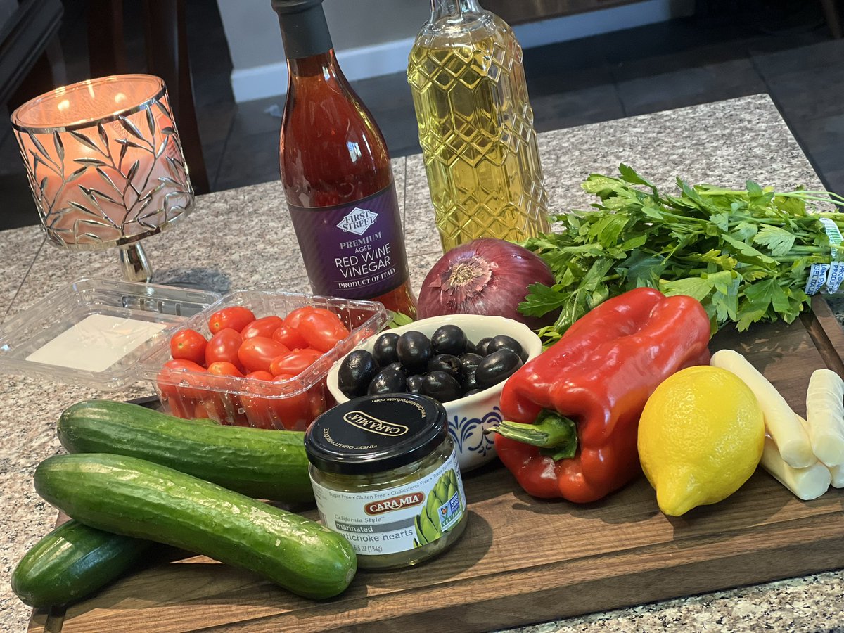 Tiffplays1's tweet photo. Pasta Salad In The Making ❤️ https://t.co/EvGivdnaZX