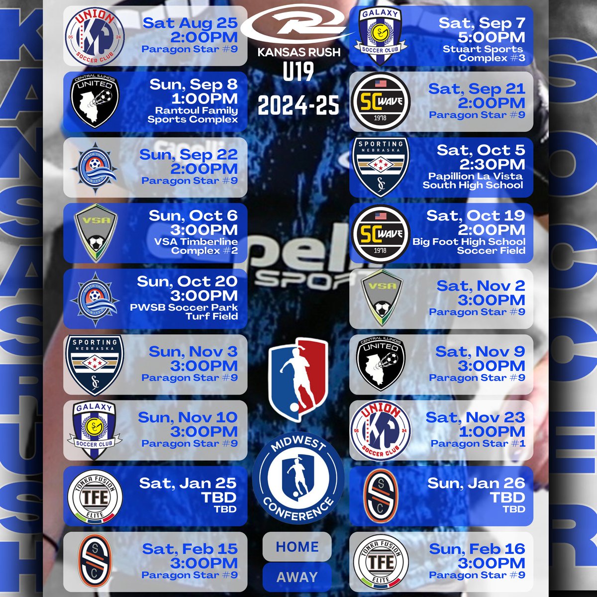 haileycrabb_'s tweet image. 2024-25 Season Schedule -  Off this weekend, but still on the road traveling.  Loving all the adventures! #RUID 💙

@GAcademyLeague @KSRushGA07  @KSRGirlsAcademy @KS_RushSoccer @RushSoccer @ImYouthSoccer @ImCollegeSoccer @TheSoccerWire @TopDrawerSoccer @SRUSA_Official…