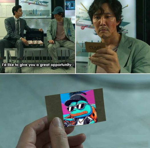 basedpeewee's tweet image. Name that frend who got you into $PEEWEE.