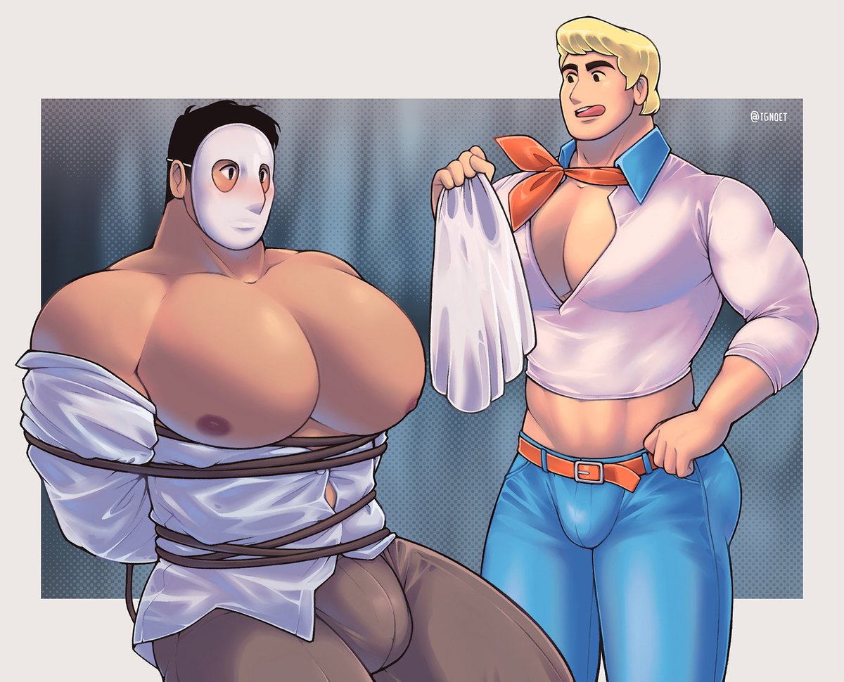 The mystery of the masked man 👻