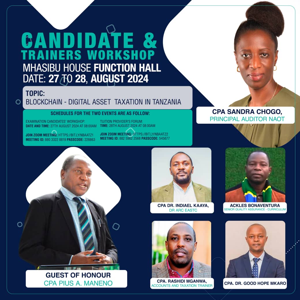 sandra_chogo's tweet image. Blockchain- Digital Asset Taxation in Tanzania