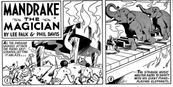 SteveGhostwords's tweet image. What the heck were these guys smoking back in 1949? 

#MandrakeTheMagician
#LeeFalk #PhilDavis #comics