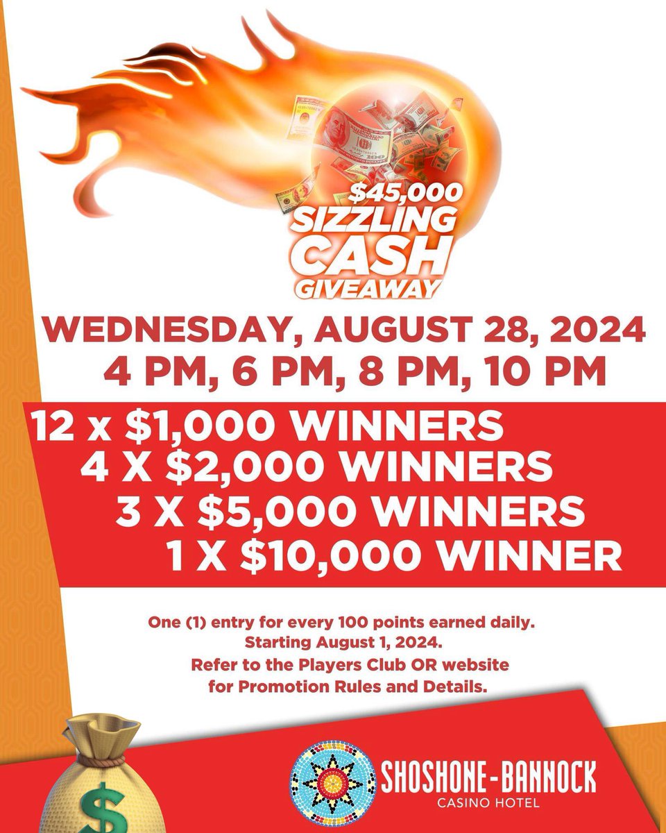 Are you ready for a chance to win some cash this Wednesday!?! 🤑