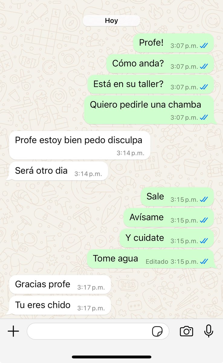 El verdadero quién pudiera un lunes a las 3:26pm. Y la verdadera reducción de riesgos
