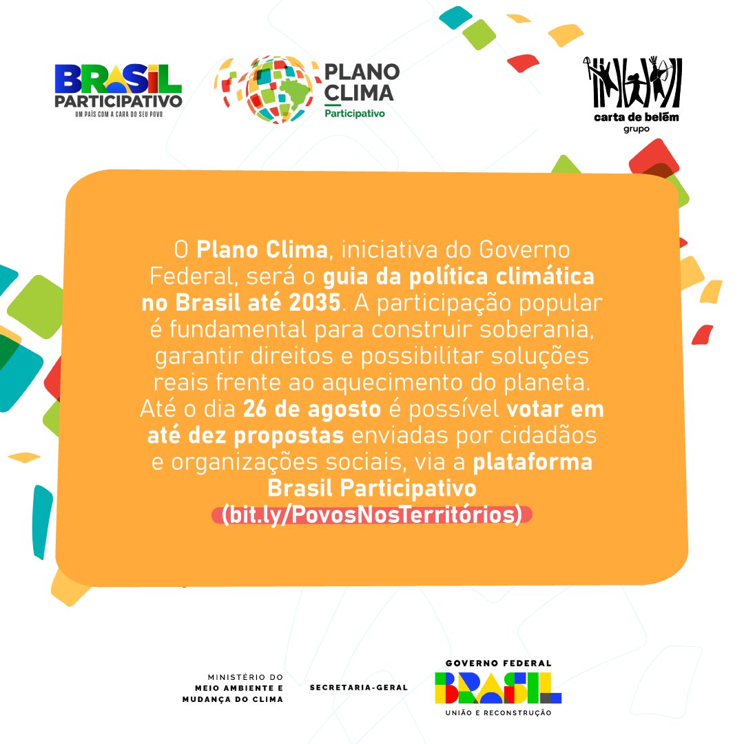 Grupo Carta de Belém tweet media