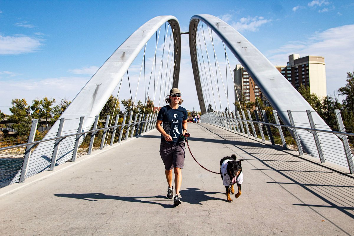 TerryFoxCalgary's tweet image. Happy #internationaldogday! Did you know #TerryFoxRunCalgary welcomes all participants, including four-legged friends? 🐶 Register you and your furry friend for a pawsitively great day on Sun Sept 15 ➡️ buff.ly/3XhaNd5