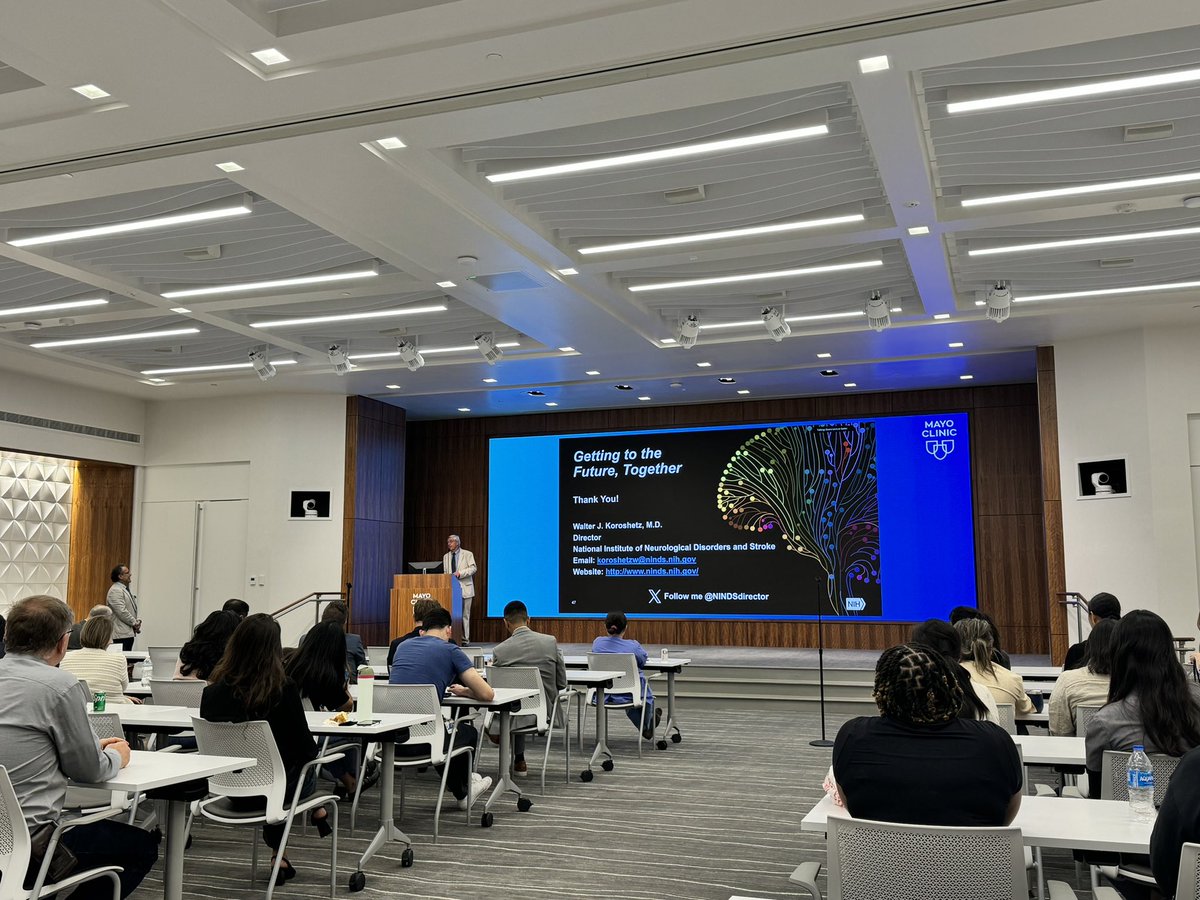 Juan P. Navarro-Garcia de Llano (@jpnavarro_md) on Twitter photo Tremendous talk today by <a href="/NINDSdirector/">Walter J. Koroshetz</a> as our The James C. and Sarah K. Kennedy
Dean of Research Lecture Speaker.
<a href="/DoctorQMd/">Dr. Alfredo QuiƱones-Hinojosa</a> <a href="/HugoGuerreroLab/">Guerrero-Cazares lab</a> <a href="/emilynorton295/">Emily Norton</a> <a href="/paosmeade/">Paola SuƔrez Meade, MD</a> <a href="/JEmilianoSG/">J. Emiliano Sanchez-Garavito M.D.</a> <a href="/lmichmd/">Loizos Michaelides, MD</a> <a href="/ManuelaAB99/">Manuela Aramburu Berckemeyer, MD</a> Tremendous talk today by <a href="/NINDSdirector/">Walter J. Koroshetz</a> as our The James C. and Sarah K. Kennedy
Dean of Research Lecture Speaker.
<a href="/DoctorQMd/">Dr. Alfredo QuiƱones-Hinojosa</a> <a href="/HugoGuerreroLab/">Guerrero-Cazares lab</a> <a href="/emilynorton295/">Emily Norton</a> <a href="/paosmeade/">Paola SuƔrez Meade, MD</a> <a href="/JEmilianoSG/">J. Emiliano Sanchez-Garavito M.D.</a> <a href="/lmichmd/">Loizos Michaelides, MD</a> <a href="/ManuelaAB99/">Manuela Aramburu Berckemeyer, MD</a>