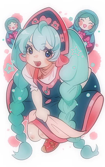 マトリョーシカ #HatsumeMiku 