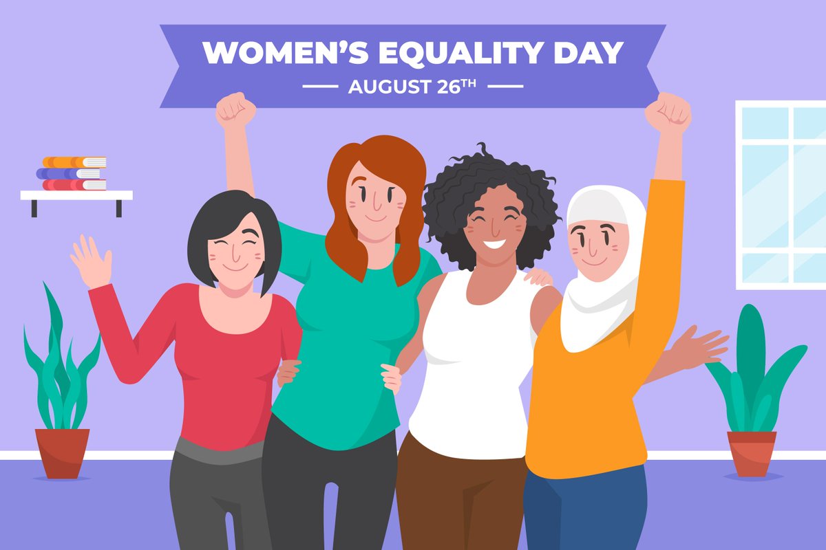 briancohn4mn's tweet photo. Today we celebrate Women's Equality Day on the anniversary of women getting the right fo vote 104 years ago.  Let's celebrate the progress that has been made and recommit ourselves to achieving true equality for women. https://t.co/gTXU069QMd