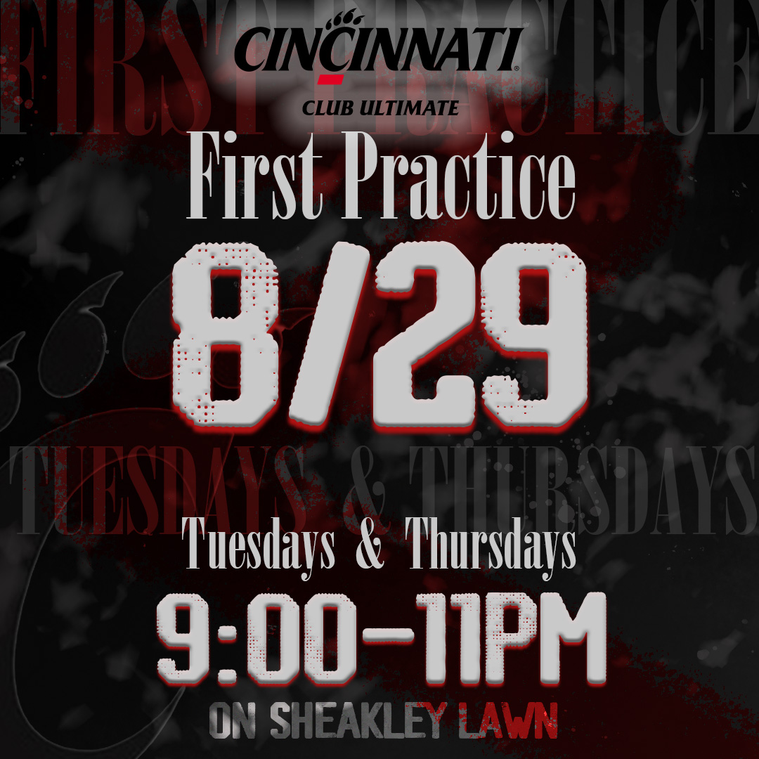 Get ready! 
🔥Official practice starts THIS
THURSDAY 8/29!! 🔥
We will be on Sheakley at 9:00
Make sure you bring:
- Water 🐳
- 1 Light⚪  and 1 Dark shirt⚫ (NO GRAY)
- Cleats 👣 (HIGHLY recommended)
- Energy!!
Get pumped, we can't wait to see you all there!