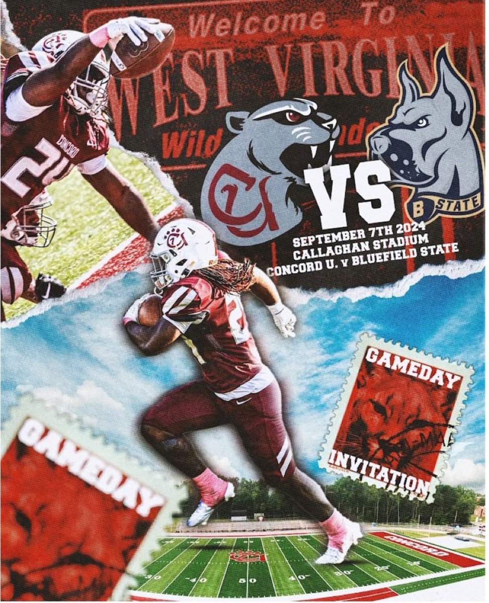 Thanks to you  <a href="/CoachCradle/">Cade Cradlebaugh</a> and <a href="/ConcordFootball/">Concord University Football</a> for the gameday invite!!!