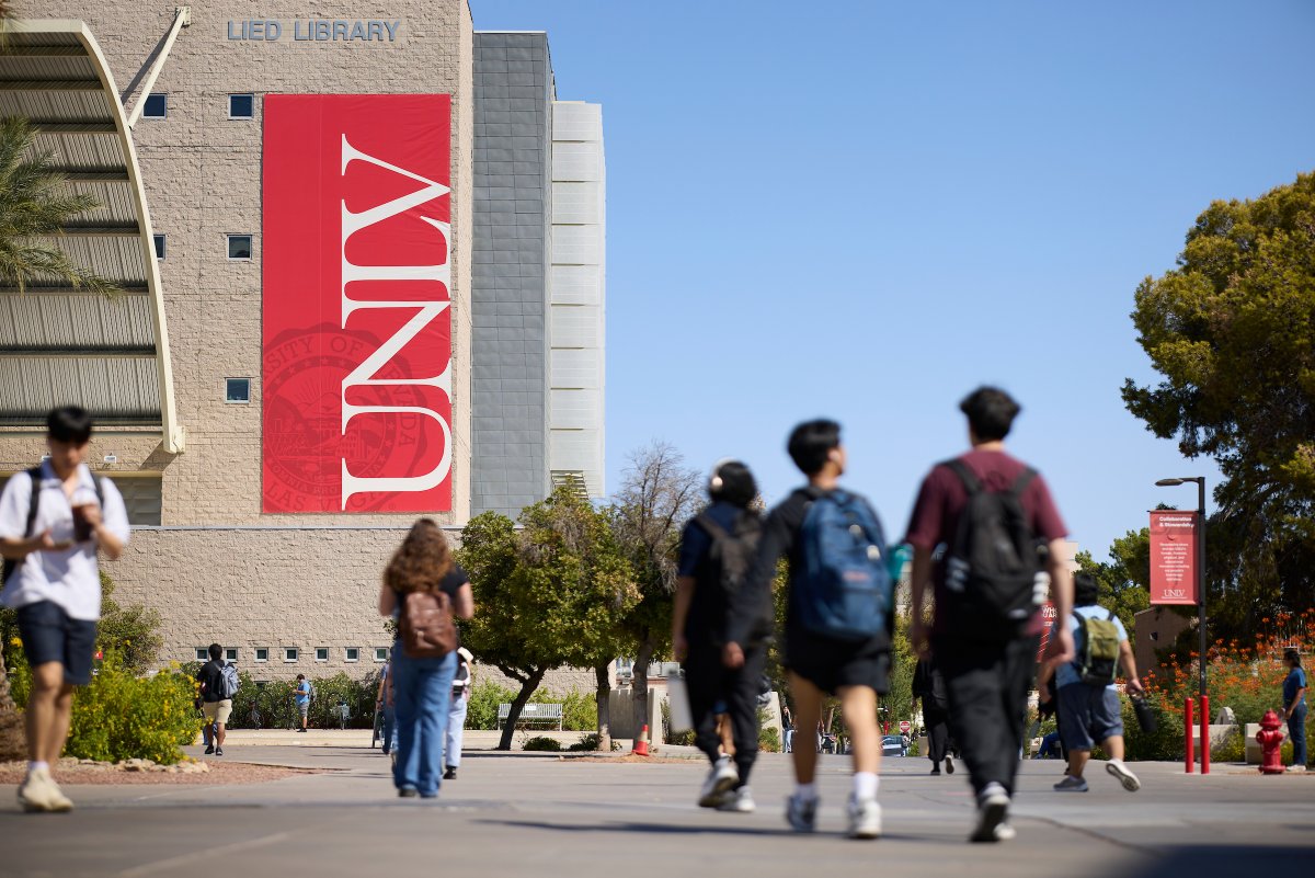 Happy first day of classes, Rebels! <a href="/UNLV/">UNLV</a> is a special place, and this time of the year it’s amazing to see our faculty, staff, and students come together with renewed optimism and energy to start the semester!