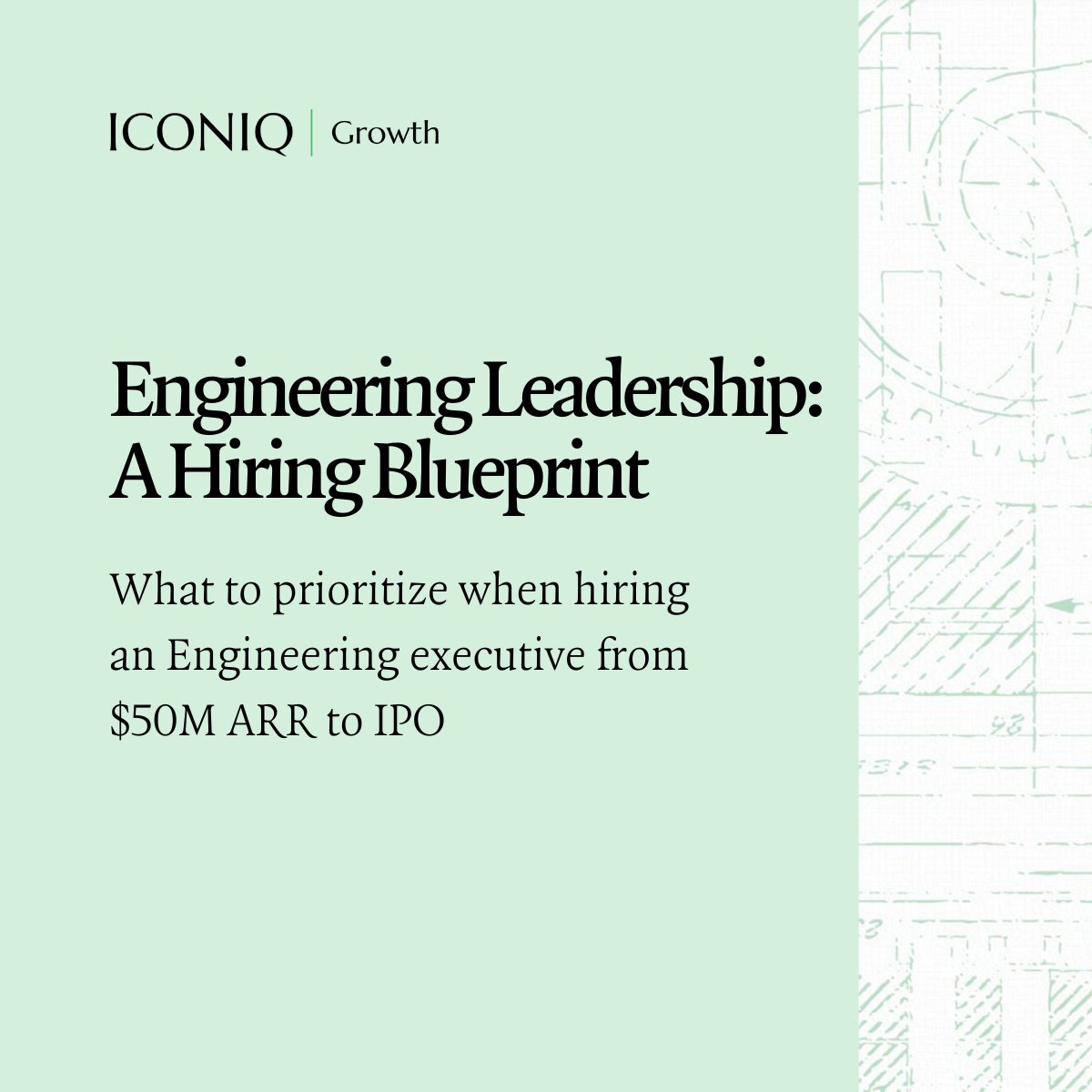 Edmonds__C's tweet photo. 💼 Executive hiring remains largely driven by anecdotal guidance. @ICONIQGrowth’s analysis of Engineering execs at SaaS companies ($0M-$50M ARR) aims to change that. 

More ➡️https://t.co/U0bGX3MmLP https://t.co/Dz7bzn79Ka
