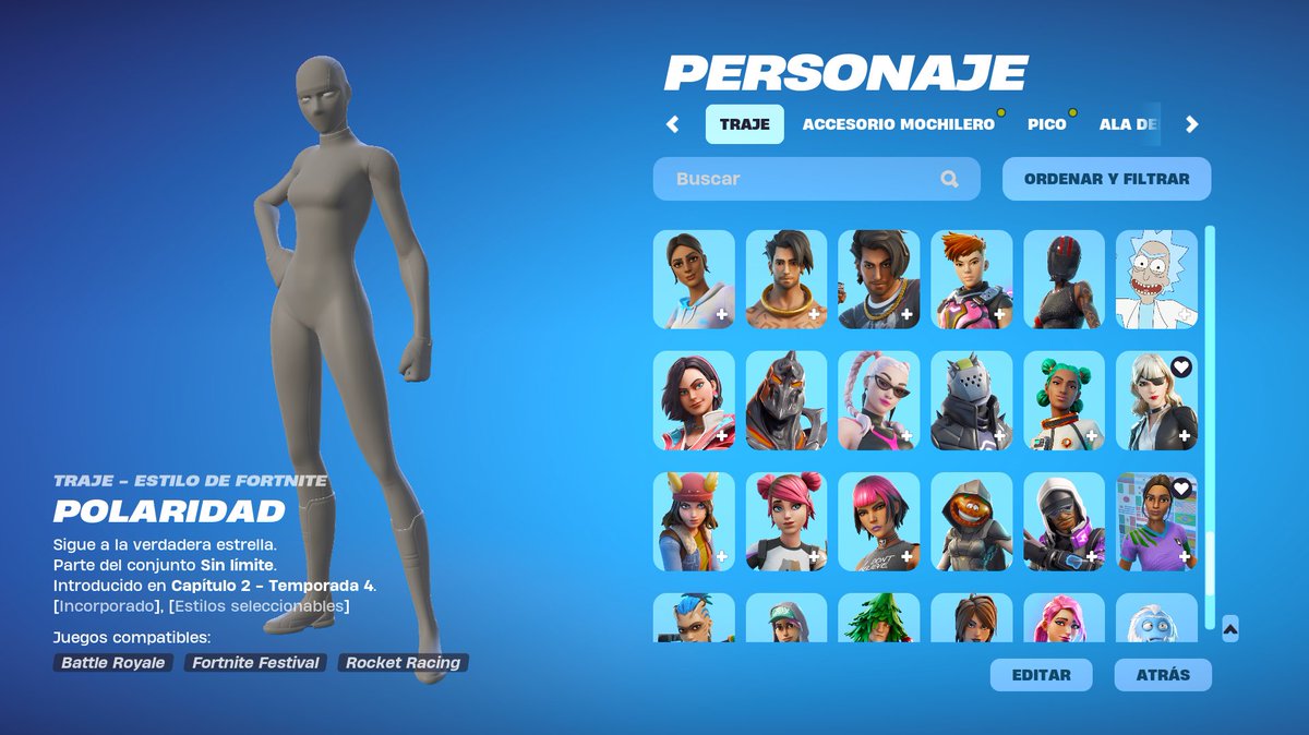 Se vende cuenta de fn, para más fotos y cualquier duda al DM📩 (Parte 3 fn)
