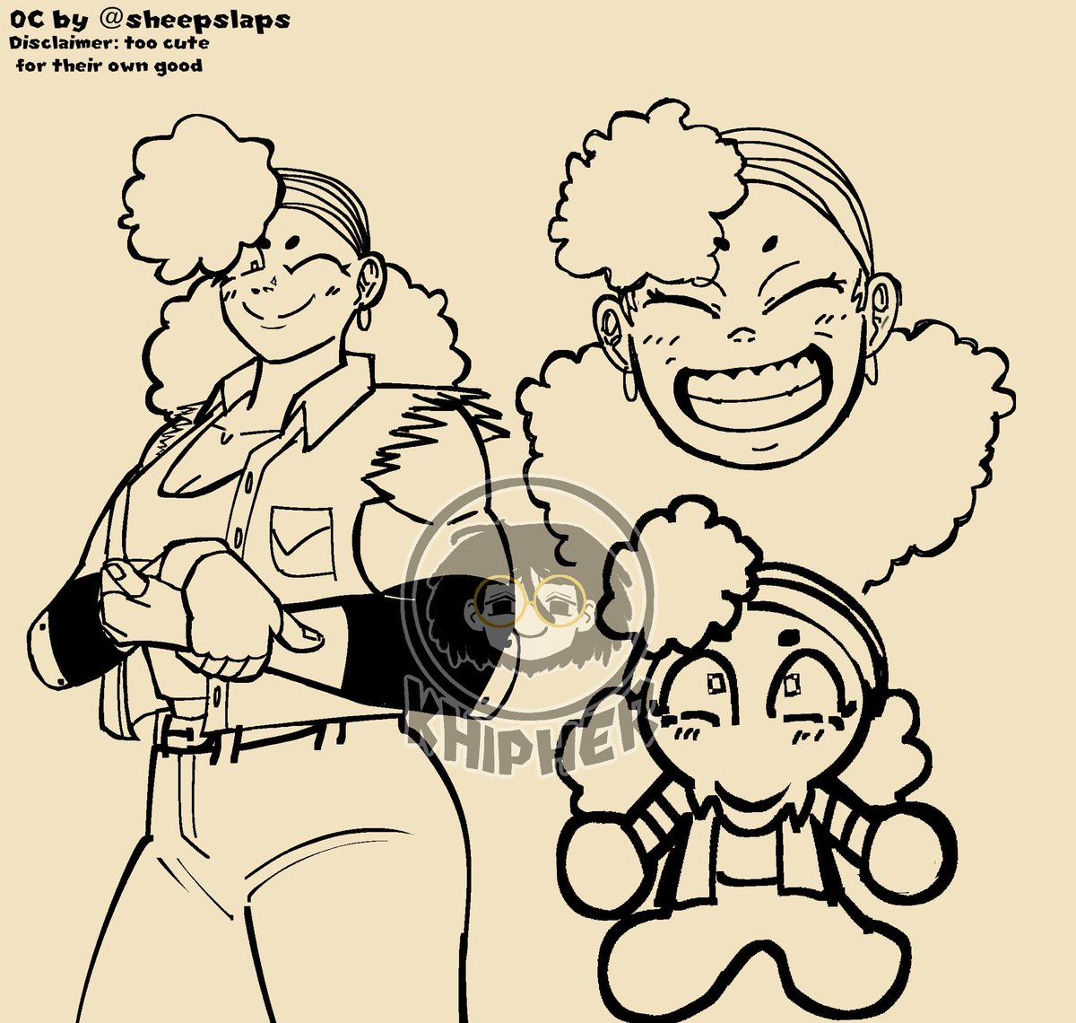 KhipherX's tweet photo. So darn cute AND fun to draw 

Follow @sheepslaps for more IMMACULATE character designs https://t.co/oQKHx9MvaU