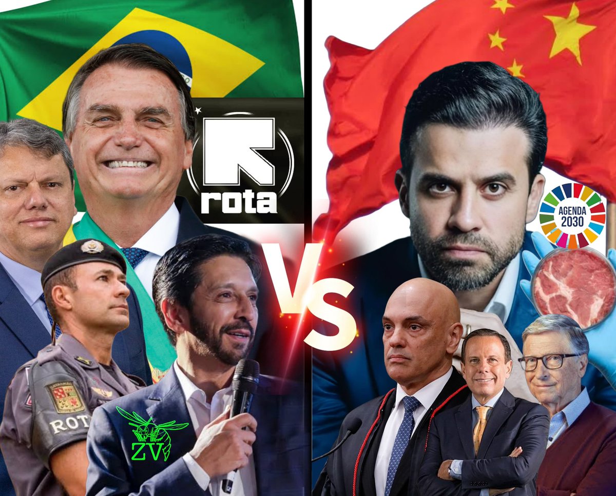 Escolha o seu lado!

Eu sou time Jair Bolsonaro. 🇧🇷