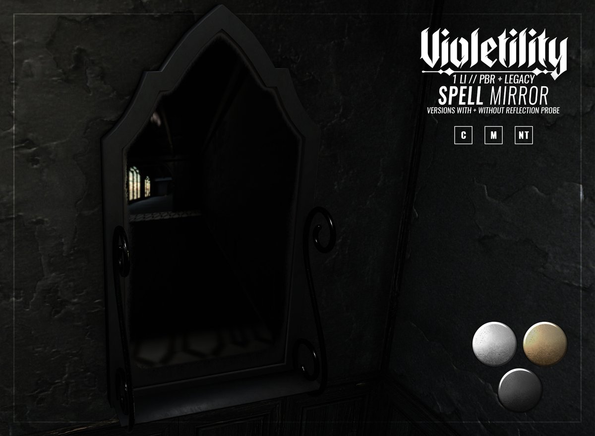 Violetility's tweet photo. Now at FLF Bday Bash '24! Includes PBR versions with legacy fallbacks. There's also a gift, plus the Spell Sink and Spell Toilet &amp; Bidet are updated with PBR materials and just 50L for the duration of the event! #SecondLife

SLurl: https://t.co/YkL3hDpHW1 https://t.co/vzh1w5kJTN