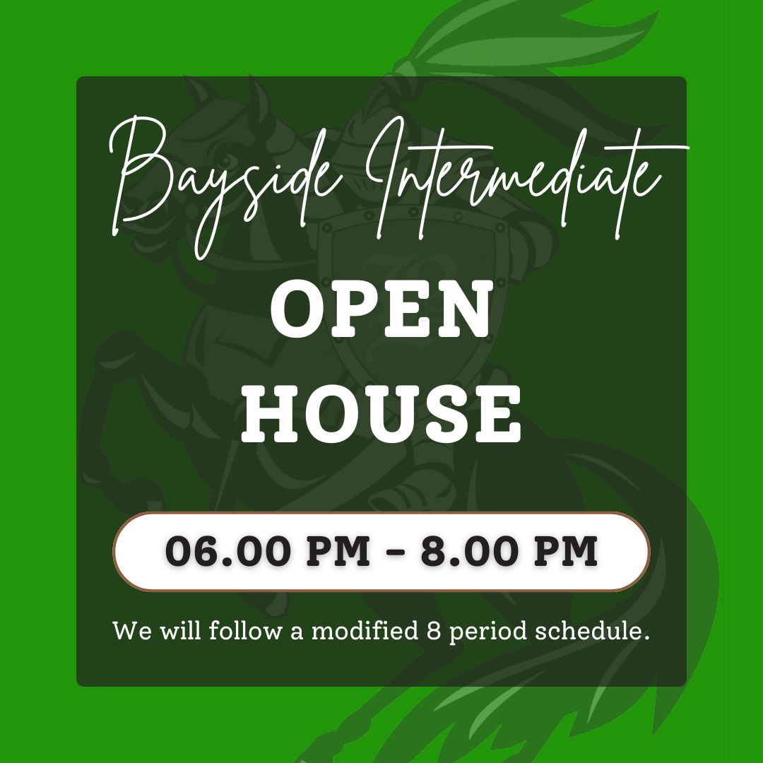 Don't forget Open House starts at 6 pm. See you there!