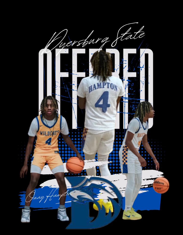 QMoney (@hamptonquaylan) on Twitter photo Blessed to receive my first college offer from Dyersburg State! Thanks to coaches Howard Dillard and Anthony Jones! #AGTG <a href="/CoachChearis/">Coach Chearis</a> Blessed to receive my first college offer from Dyersburg State! Thanks to coaches Howard Dillard and Anthony Jones! #AGTG <a href="/CoachChearis/">Coach Chearis</a>