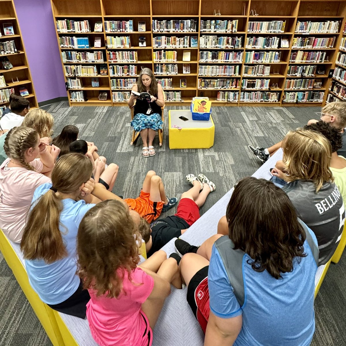 Jonathan Ferrell (@jonathanferrell) on Twitter photo We have it all here at <a href="/MillCreek512/">Mill Creek Elementary Mustangs</a>
📚 Cozy library
🤩 Eager students
📝 Excellent story
👩🏫 Incredible librarian (<a href="/MCLibrarySMSD/">Mill Creek Library</a>)
What a great way to start a week! We have it all here at <a href="/MillCreek512/">Mill Creek Elementary Mustangs</a>
📚 Cozy library
🤩 Eager students
📝 Excellent story
👩🏫 Incredible librarian (<a href="/MCLibrarySMSD/">Mill Creek Library</a>)
What a great way to start a week!