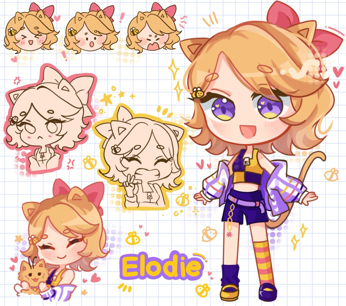 elodie 🐝👾 VTuber ( on bluesky now ) tweet media