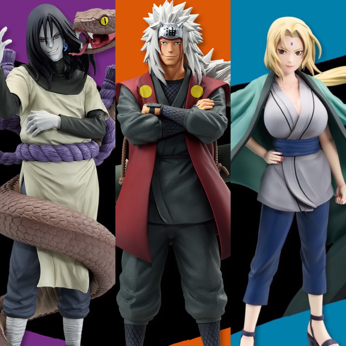 一番くじ NARUTO-ナルト- 疾風伝 伝説の三忍 発売日：2024年11月下旬