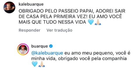 o bebê de 2 meses, que por acaso é o bisneto da gretchen, agradecendo pelo passeio. 😂