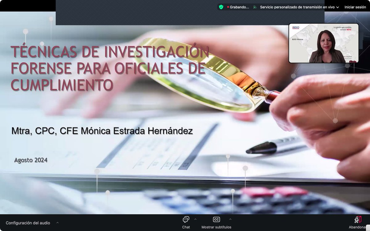 _TopCompliance's tweet photo. Comenzamos con la décima tercera sesión de nuestro "4to. Diplomado para la Formación Integral de Oficiales de Cumplimiento Normativo, Transparencia, Anticorrupción y en Alta Dirección".
Con opción a certificación. (FIOC). https://t.co/b4ShJ1wBF6