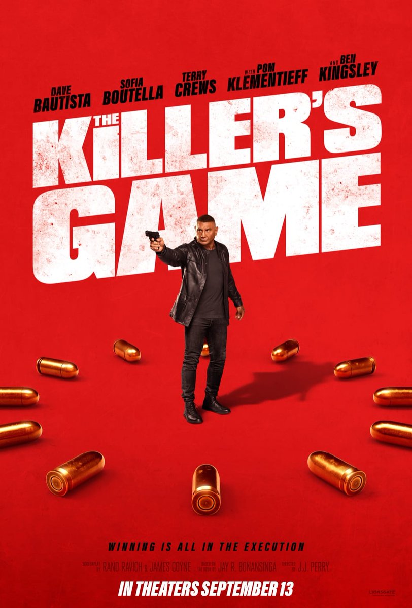 SalsaTV's tweet image. Free Movie Premiere of THE KILLER’S GAME on Monday, 9/9 in Houston, San Antonio. salsatv.com for pass links. First come, first served.