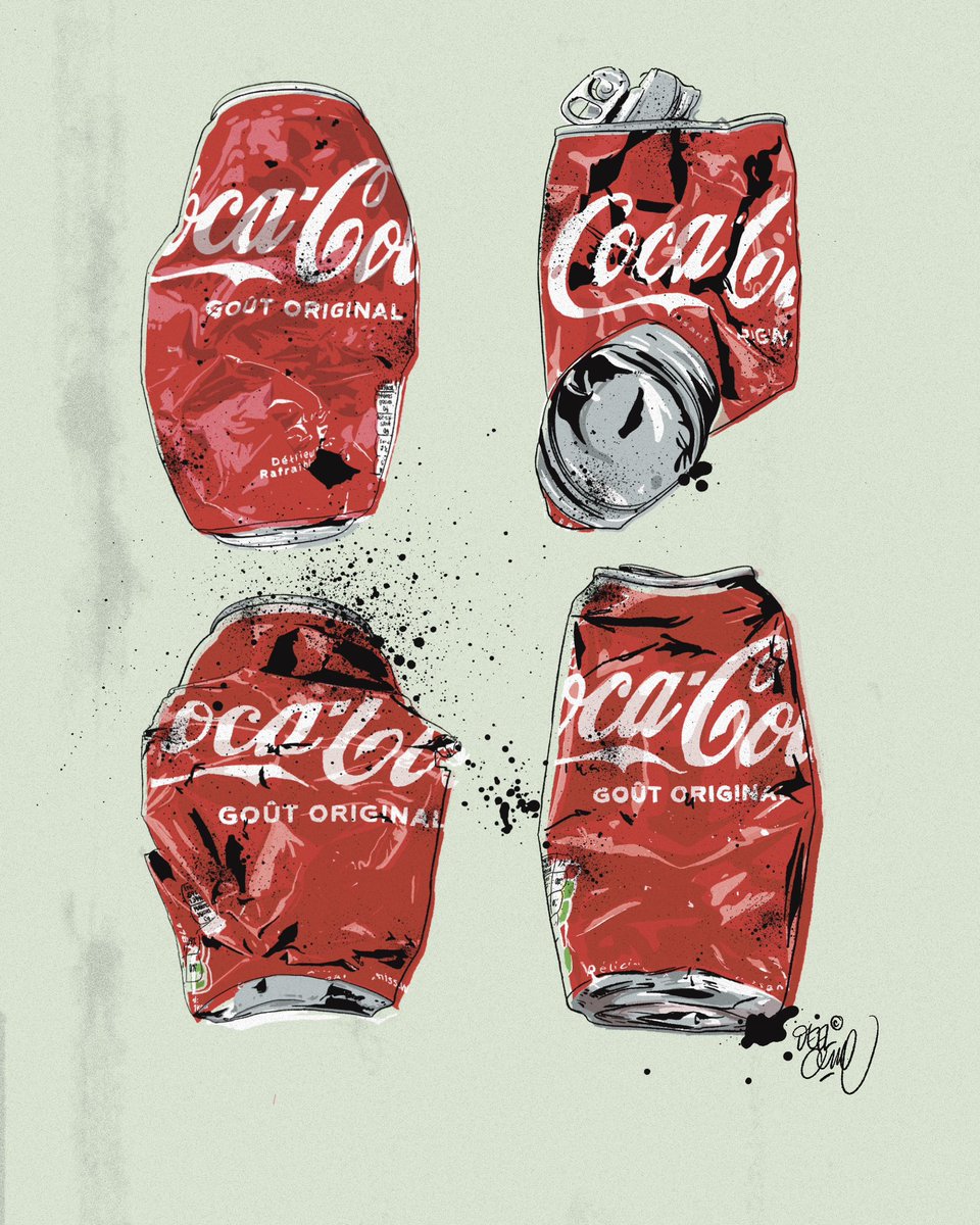 DeezOneNFT's tweet photo. Good to the Last Drop !

https://t.co/8v6ooAx5Wr

#NFT #nftcollector #tezos #tezoscollector #cocacola #deezone #streetart https://t.co/V8keAQ3CeZ