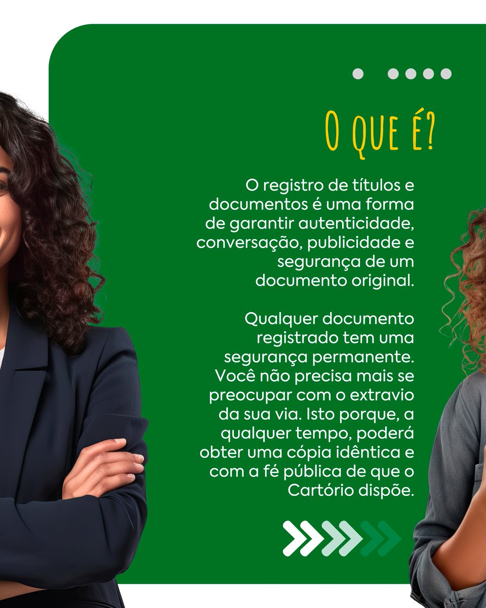 Anoregpr's tweet photo. ✅ Explicando os Cartórios

📋 O registro de Títulos e Documentos é sempre feito por meio da transcrição integral dos documentos, por meio de procedimento de digitalização (escaneamento) e microfilmagem do documento original. https://t.co/DokxqaPYJe