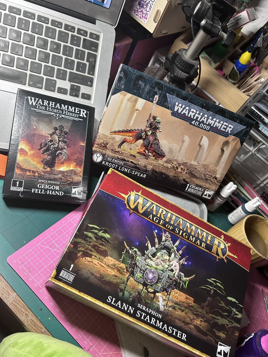 Can’t wait to paint these guys! More models for the collection. <a href="/warhammer/">Warhammer Official</a> #warhammer40k #paintingwarhammer