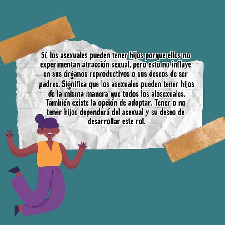 🍃 La asexualidad es una orientación sexual. 
🍃 No es una opción, como toda orientación no se escoge. 
🍃 No es celibato, abstinencia, trastorno, falta de deseo sexual. Un asexual puede tener libido. 
🍃 ¡La asexualidad es una orientación sexual válida!
