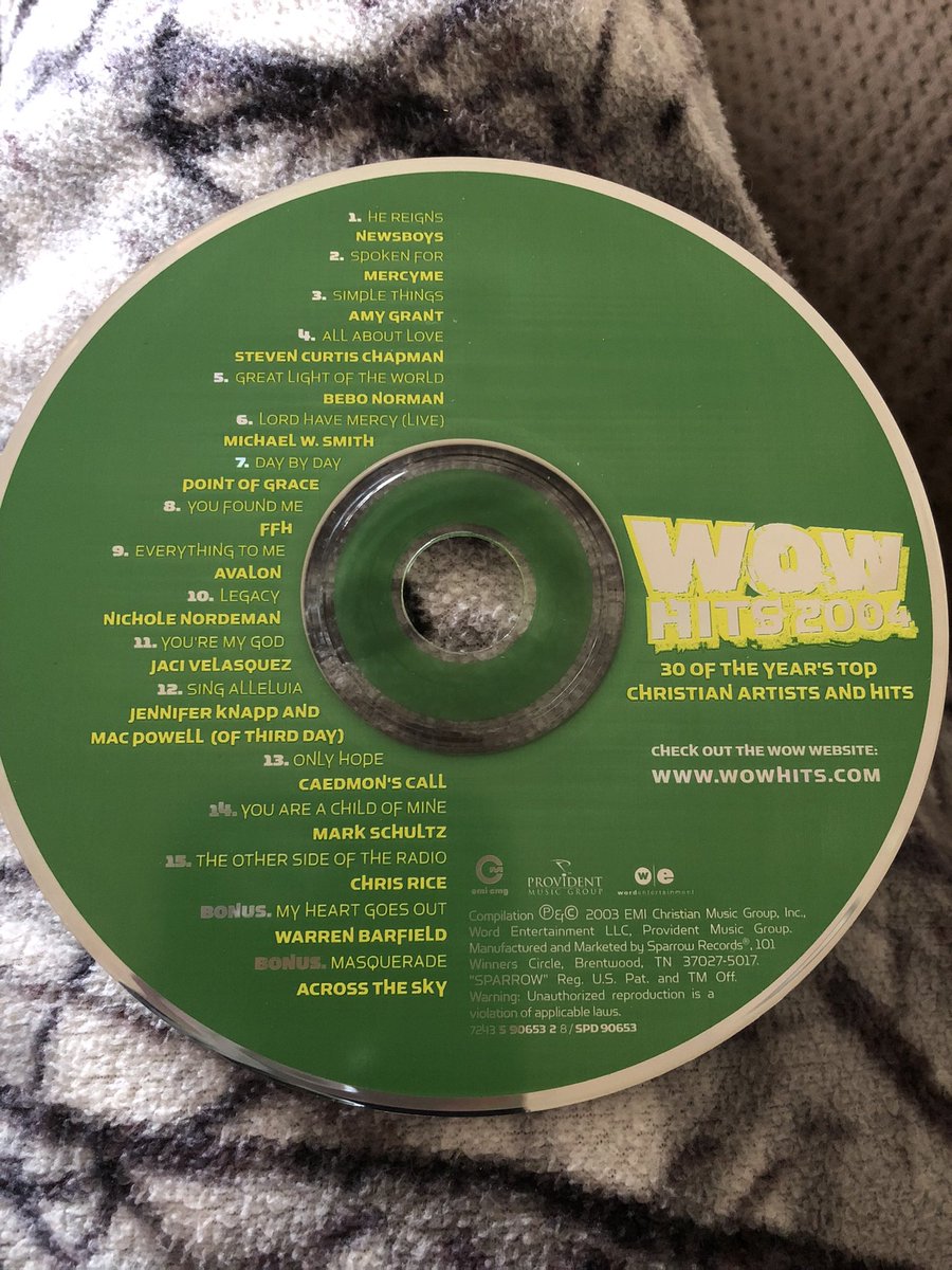 Ineverglow's tweet photo. What’s the best song on this disc? #CCMtwitter #CDrevival https://t.co/004Mi78fdF