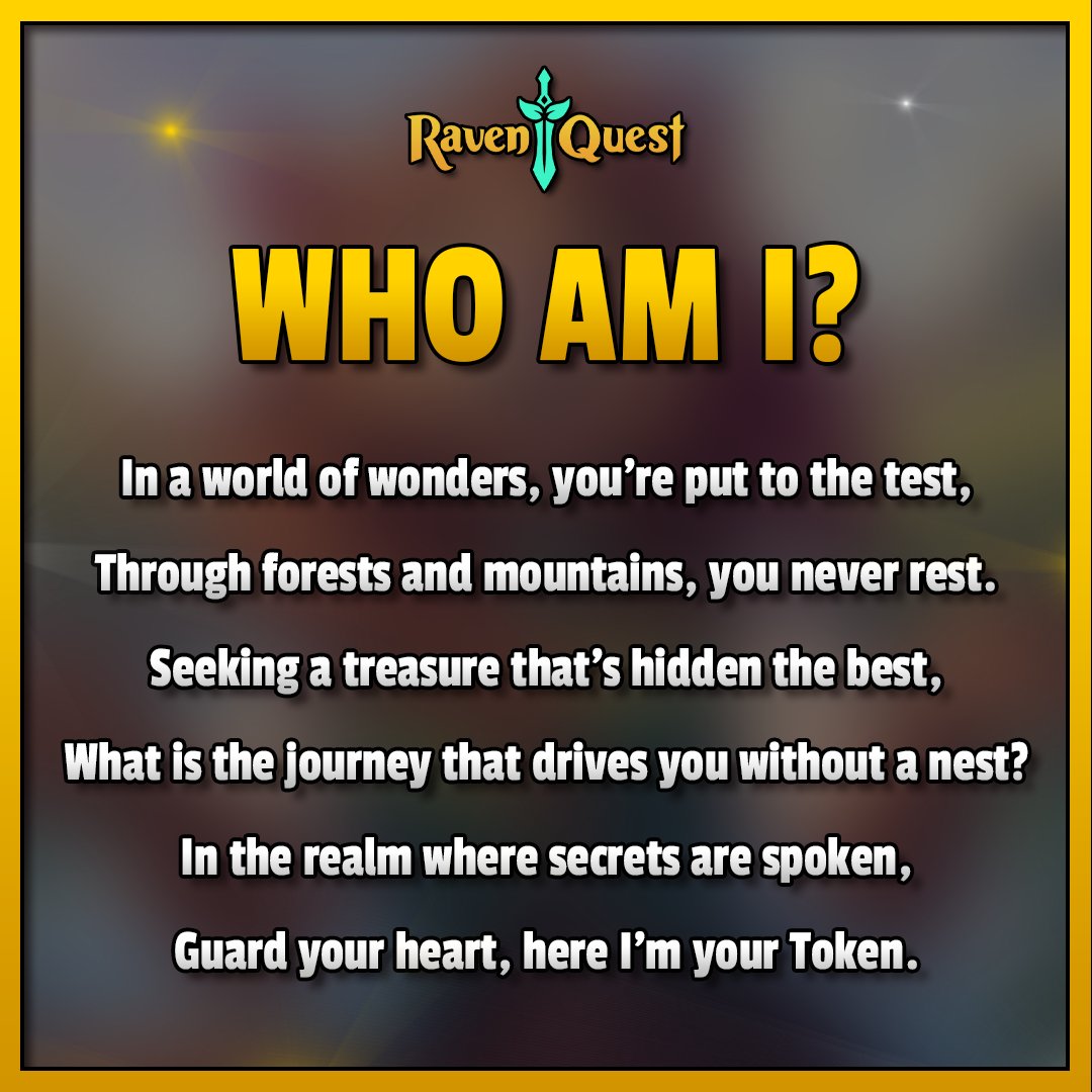 RavenQuestGame's tweet photo. 🚨 Quest #8 of the 28-Day RavenQuest Social Challenge is here! 

NOTE: Our community has EXPLODED since Quest #1! If you missed any challenges, don’t worry, you can still catch up on Zealy.

BONUS REWARDS: This quest is extra special as RavenQuest takes on Telegram! With it comes extra rewards... We're giving away 3 Munk NFTs to those who join our Telegram!

🔍 How to Complete Quest #8: 
1️⃣Solve the riddle
2️⃣Join the RavenQuest Telegram 
3️⃣Complete the challenge on Zealy

🧵Telegram and Zealy links in the thread

Prove your wit, conquer the challenges, and earn epic rewards! The journey continues, are you up for it?