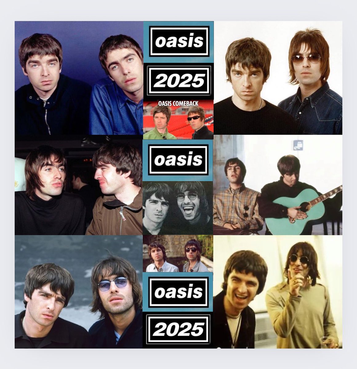 🤞🏻 8am in the morning … alarm set!! 

<a href="/liamgallagher/">Liam Gallagher</a> &amp; <a href="/NoelGallagher/">Noel Gallagher</a> = <a href="/oasis/">Oasis</a> 

I’ve been waiting 15 long years for this boys … don’t let us down - we need you!!!!