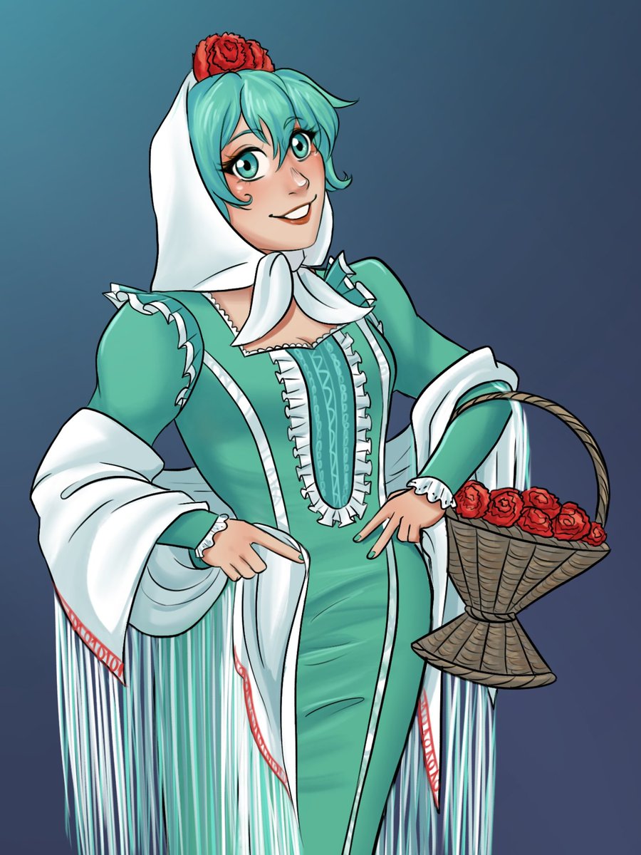 Miku chulapa Miku chulapa!!!!!

#HatsuneMiku #MadrileanMiku #SpanishMiku