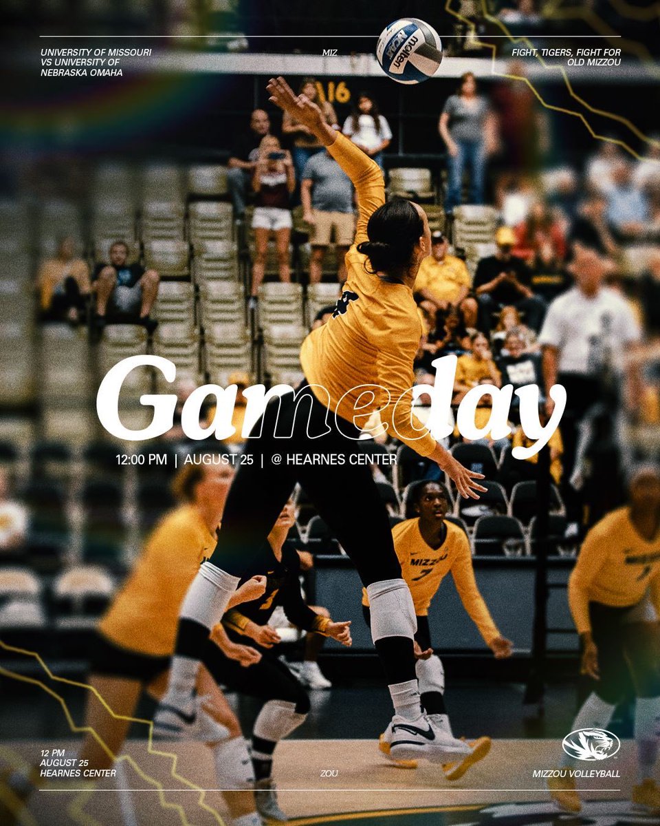 This sunday, our volleyball team is coming to collect dubs.
Don't miss it. @mizzouathletics @mizzouvb