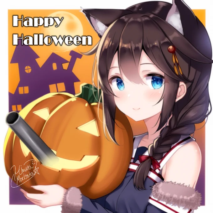 14:季節のイベントの絵 ハロウィンですかね!!