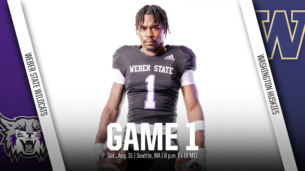 It's finally game week! 🏈

The 2024 season begins Saturday night at Washington! 

weberstatesports.com/news/2024/8/26…