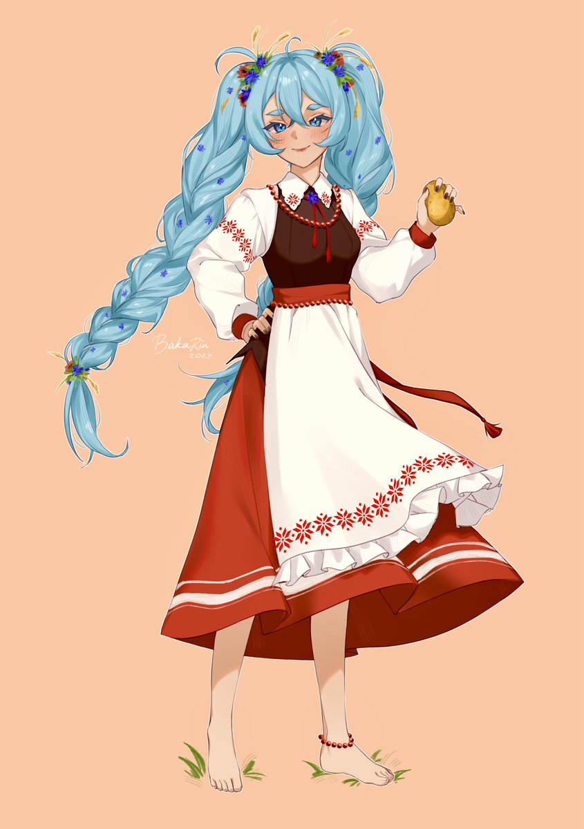 Belarusian Miku (*´꒳`*)