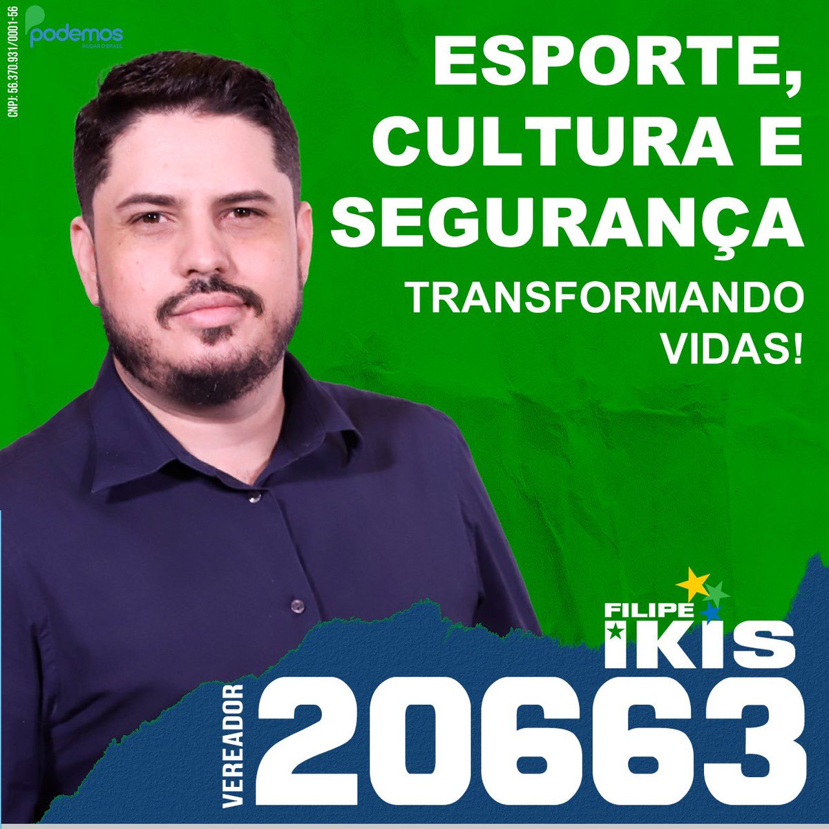 EduardoCoelho76's tweet photo. @PedroPuntel @ikisoficial Filipe Ikis é meu candidato a vereador em Belo Horizonte!!! #ToComIkis https://t.co/C7GkFoSEwp