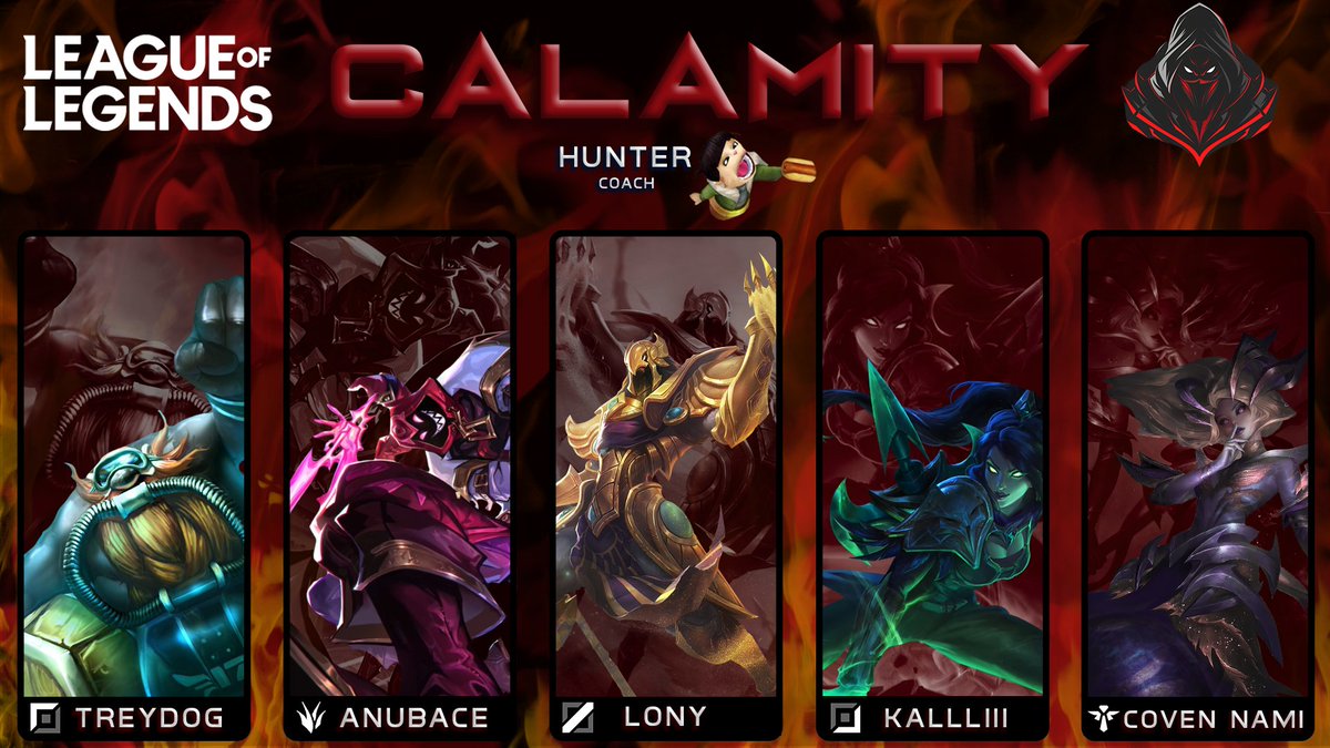 Please welcome Calamity Esports Follow &amp; RT