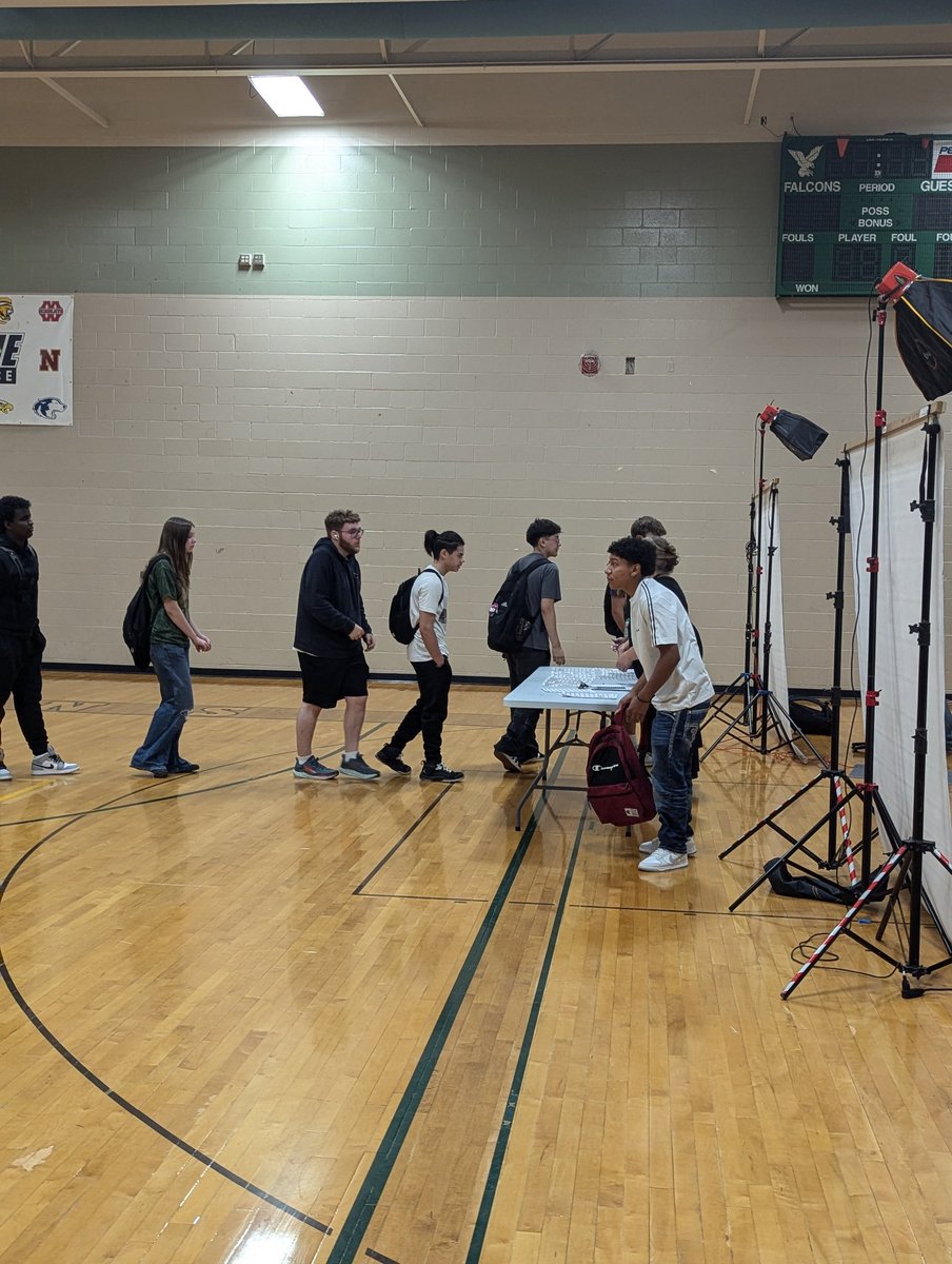 87jolson's tweet photo. First day of school for juniors and seniors. This is our version of a soft opening for 24-25 school year.  Students attended a modified schedule where they were able to walk their schedules and meet teachers. We get to do it all again with our 9th and 10th grade. https://t.co/NAOuX5eHWG