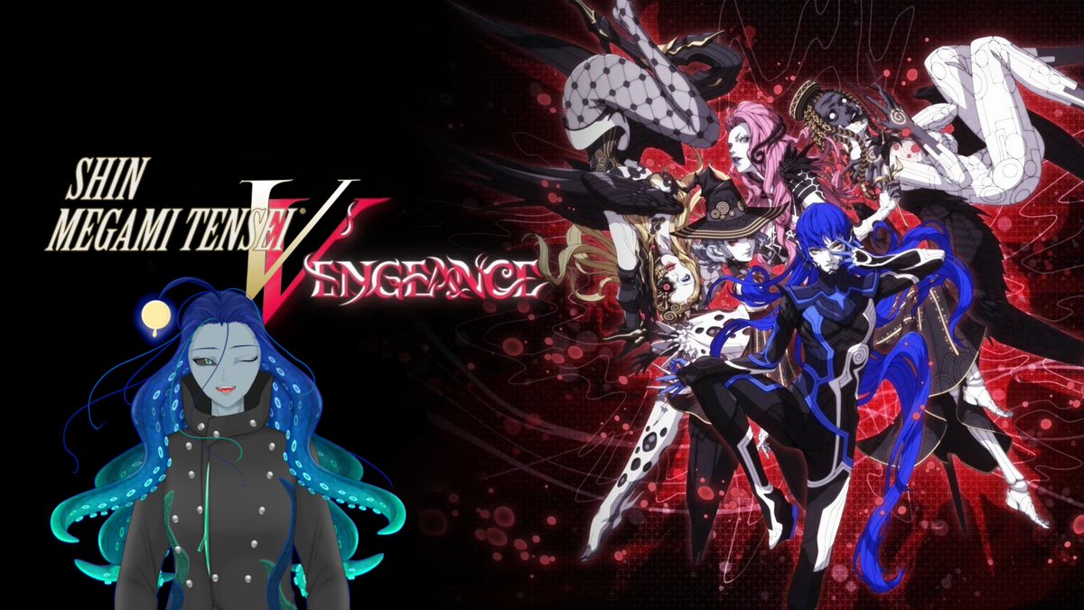 Sir_Squiggleton's tweet photo. Shin Megami Tensei on a monday?
Shin Monday-gami Tensei is more likely than you'd think.
Shin Megami Tensei V: Vengeance continues
Right Now!
https://t.co/16NFtZRs9R
#VtuberMagic #VtuberEN #SMTVV https://t.co/AgOktu7T8H