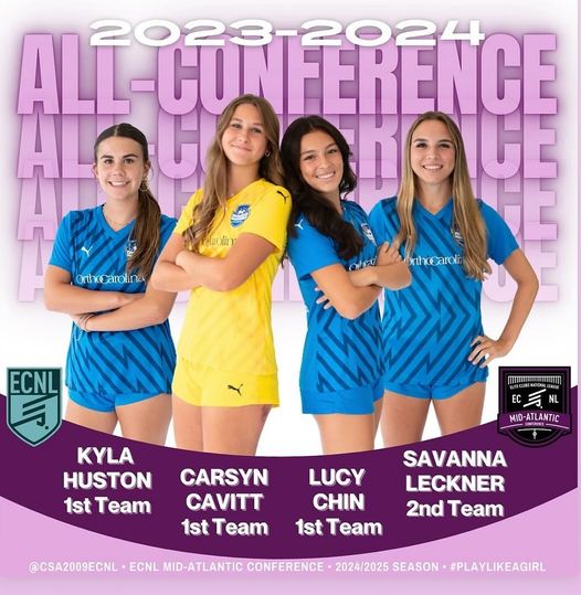 Kyla Huston 2027 (@kylahuston2027) on Twitter photo Honored to be First-Team Mid-Atlantic & recognized with so many great players.
<a href="/ECNLgirls/">ECNL Girls</a> <a href="/CSA_Soccer/">Charlotte Soccer Academy</a> <a href="/ECNLMidNorth/">ECNL Mid Atlantic & North Atlantic</a> <a href="/ImYouthSoccer/">ECNL/GA/Recruiting/College Soccer</a> <a href="/TopDrawerSoccer/">TopDrawerSoccer</a> <a href="/PrepSoccer/">Prep Soccer ⚽️</a> Honored to be First-Team Mid-Atlantic & recognized with so many great players.
<a href="/ECNLgirls/">ECNL Girls</a> <a href="/CSA_Soccer/">Charlotte Soccer Academy</a> <a href="/ECNLMidNorth/">ECNL Mid Atlantic & North Atlantic</a> <a href="/ImYouthSoccer/">ECNL/GA/Recruiting/College Soccer</a> <a href="/TopDrawerSoccer/">TopDrawerSoccer</a> <a href="/PrepSoccer/">Prep Soccer ⚽️</a>
