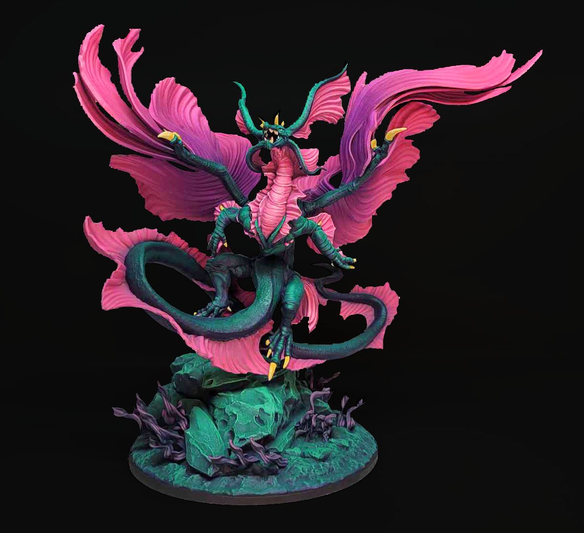 DappersTabletop's tweet photo. Interested in professionally painted miniatures to elevate your game's next combat encounter? Stop by our Etsy shop and take a look at our selection of hand-painted dragons! https://t.co/CJ1xAQueix https://t.co/DMqMzzIW4k
