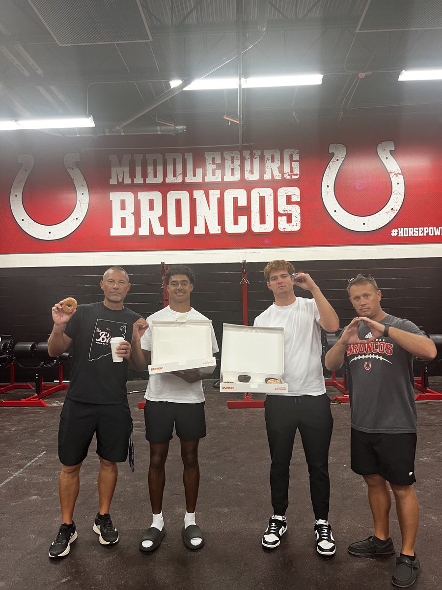 Middleburg Boys Weightlifting (@horsepower_bwl) on Twitter photo Donuts for a big shut out! L to R - <a href="/CoachBurnsed/">Coach Burnsed</a> Our DL coach and leader of men <a href="/JoelLowe03/">Joel Lowe</a> CB 2 PBU and 0 catches allowed. <a href="/Kadin_Hanifen/">Kadin Hanifen</a> 19 tackles 1 sack and defensive MVP...#Horsepower Donuts for a big shut out! L to R - <a href="/CoachBurnsed/">Coach Burnsed</a> Our DL coach and leader of men <a href="/JoelLowe03/">Joel Lowe</a> CB 2 PBU and 0 catches allowed. <a href="/Kadin_Hanifen/">Kadin Hanifen</a> 19 tackles 1 sack and defensive MVP...#Horsepower