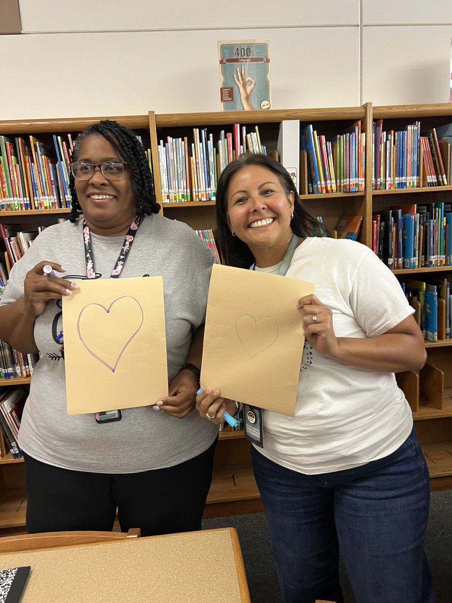 Building a strong team and maintaining a healthy workplace is important to us. We took time today to kickoff our psychological safety initiative with our staff. It was great seeing our teachers building trust with one another 💙💛 <a href="/CortezLupe1/">Guadalupe Cortez </a> @CharlieGarciaFW <a href="/cclark5173/">Crystal Clark</a>