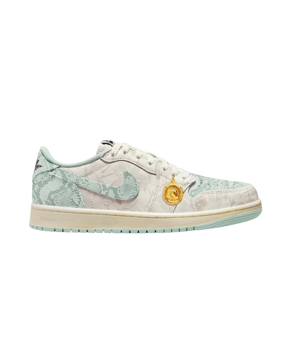kicksonfire's tweet photo. Air Jordan 1 Low OG Year of the Snake
𝗖𝗼𝗹𝗼𝗿𝘄𝗮𝘆: Summit White/Summit White-Photon Dust-Barely Green-Sail-Black
𝗦𝘁𝘆𝗹𝗲 𝗖𝗼𝗱𝗲: HF3144-100
𝗥𝗲𝗹𝗲𝗮𝘀𝗲 𝗗𝗮𝘁𝗲: January 29, 2025

The Air Jordan 1 L...
https://t.co/sYzchJy33j https://t.co/44TL5no6Ri